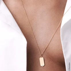 Betty Gold Tag Charm