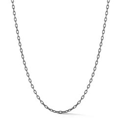 Black Lola Chain Necklace