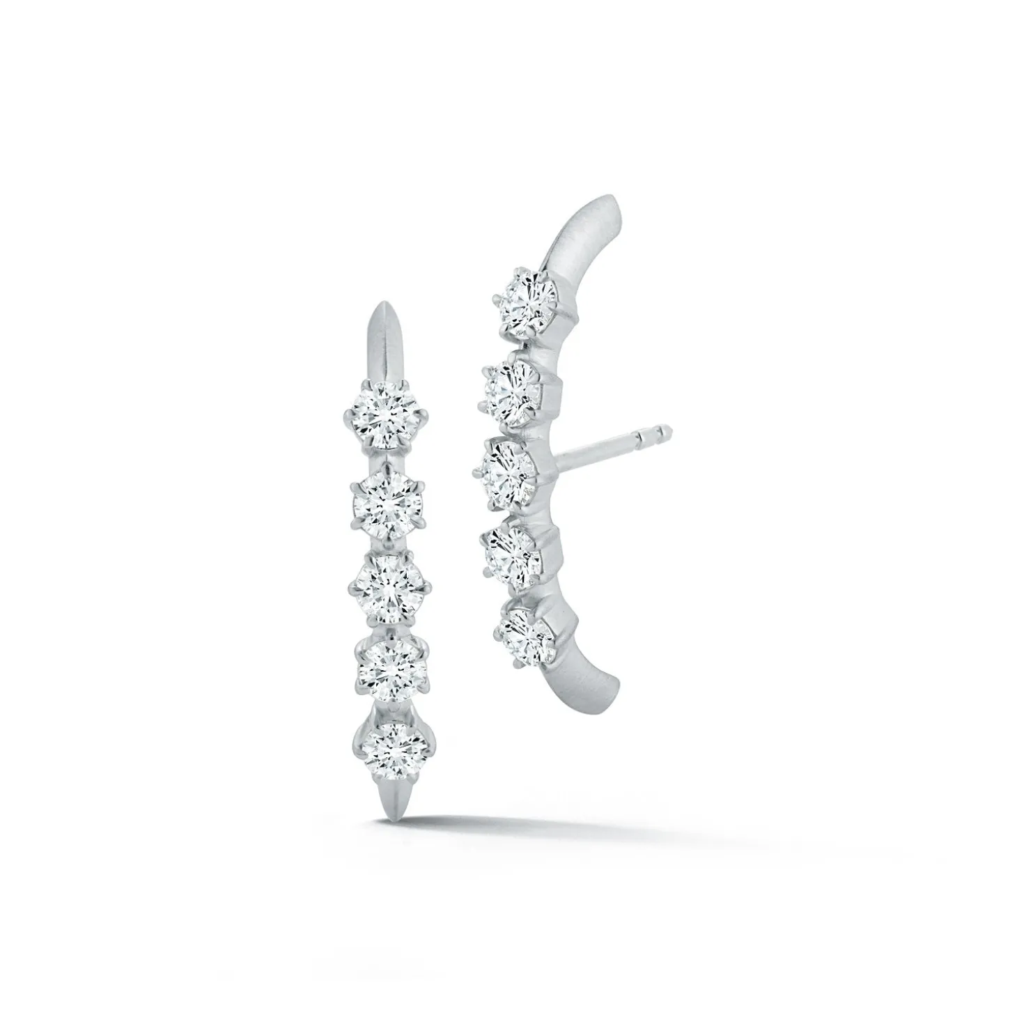 Catherine Half Hoop Earring
