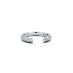 Frankie Half Diamond Open Band