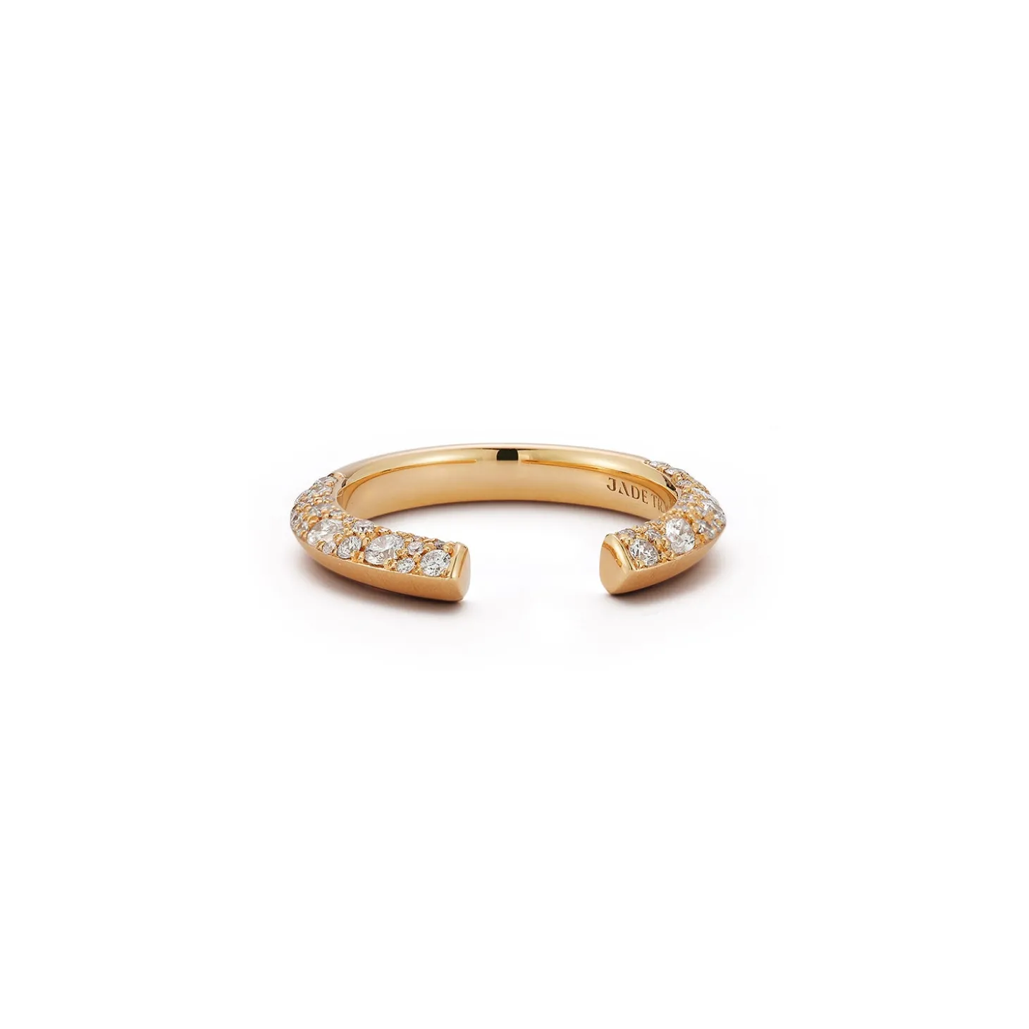 Frankie Half Diamond Open Band