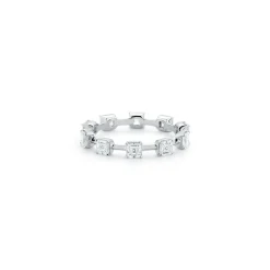 Kismet Emerald Cut Diamond Band
