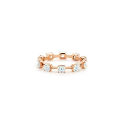 Kismet Emerald Cut Diamond Band