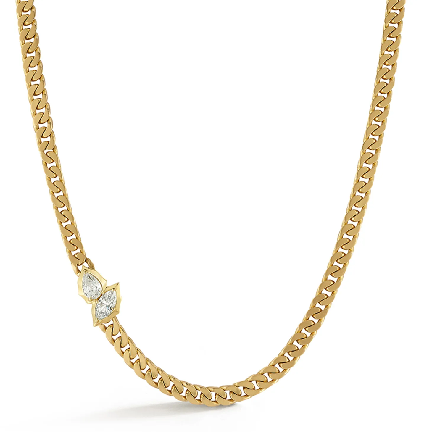 Large Poppy Curb Necklace