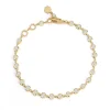 Large Sophisticate Diamond Line Bracelet