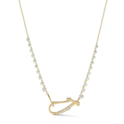 Lola Diamond Line Necklace