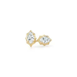 Maverick Stud Diamond Earrings