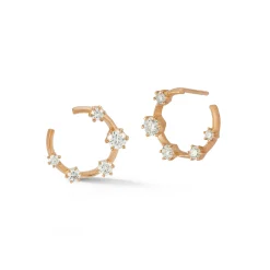 Medium Kismet Diamond Hoops