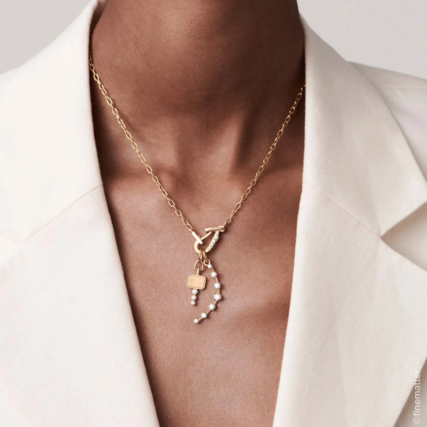 Mini Diamond Lola Necklace