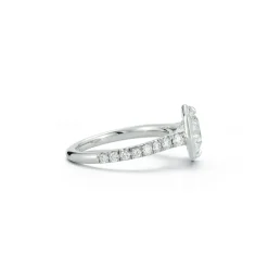 Pave Alchemy Solitaire Ring