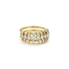 Penelope Single Row Floating Diamond Ring