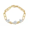 Poppy Two-Tone Chain Bracelet