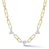 Poppy Two-Tone Necklace