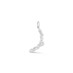 Posey Crescent Charm