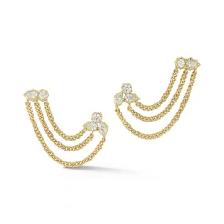 Posey Duo Chain Earrings