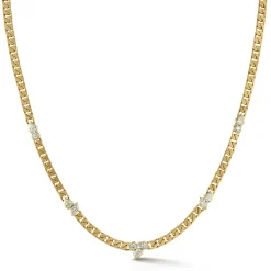 Posey 5-Station Curb Necklace