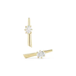 Rae Diamond Stud Earrings