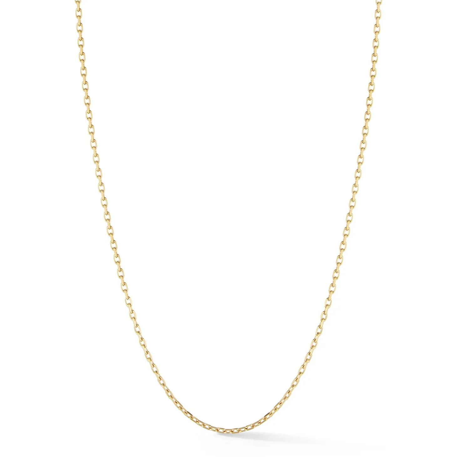 Rectangle Chain Necklace No. 50
