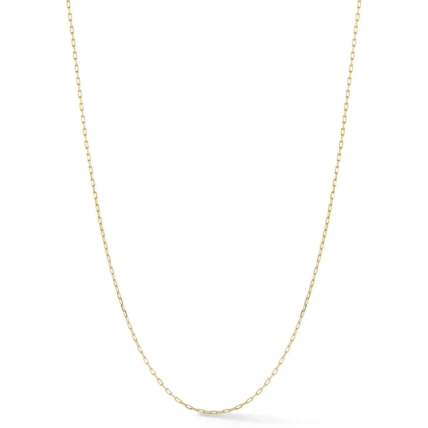 Rectangle Chain Necklace No. 40