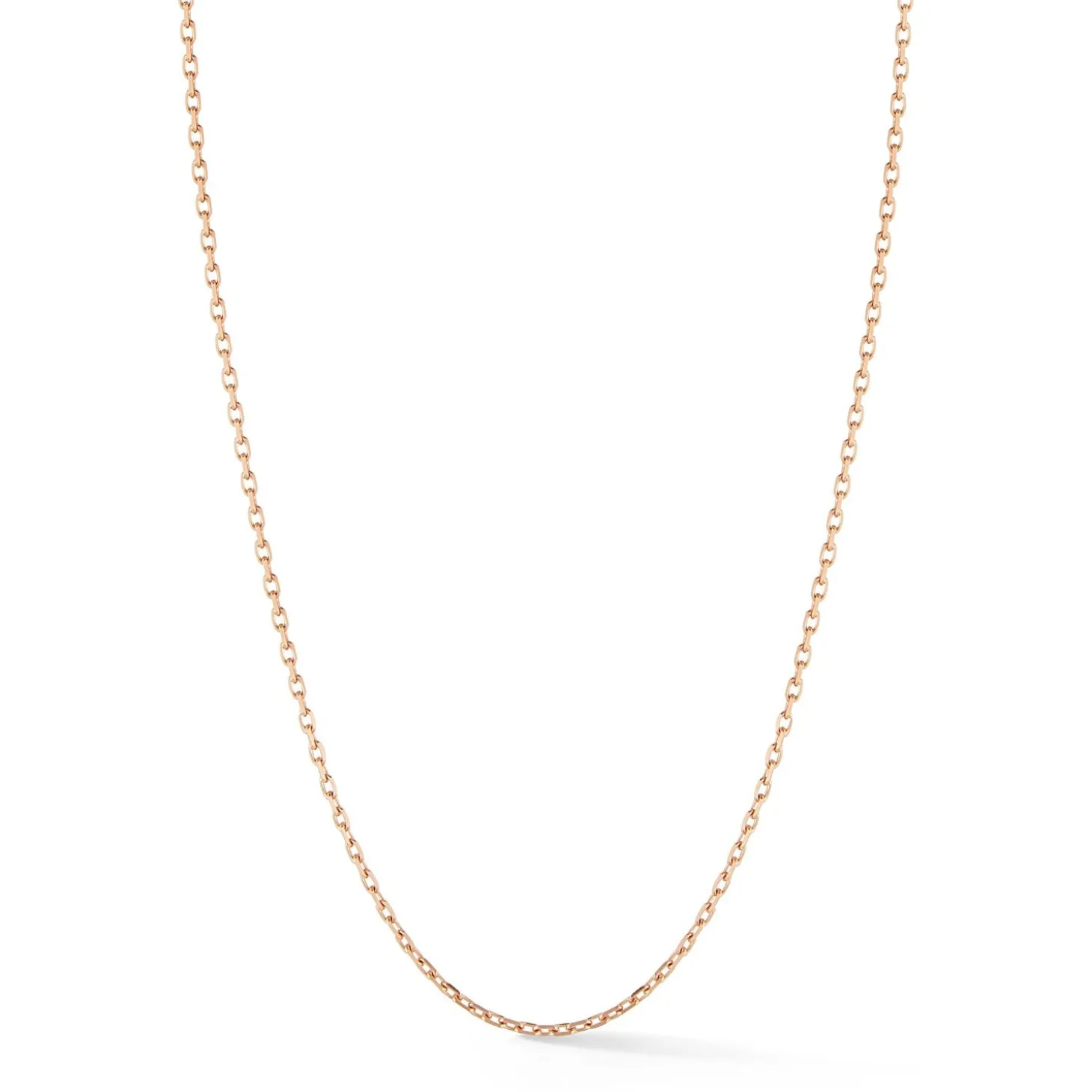 Rectangle Chain Necklace No. 50