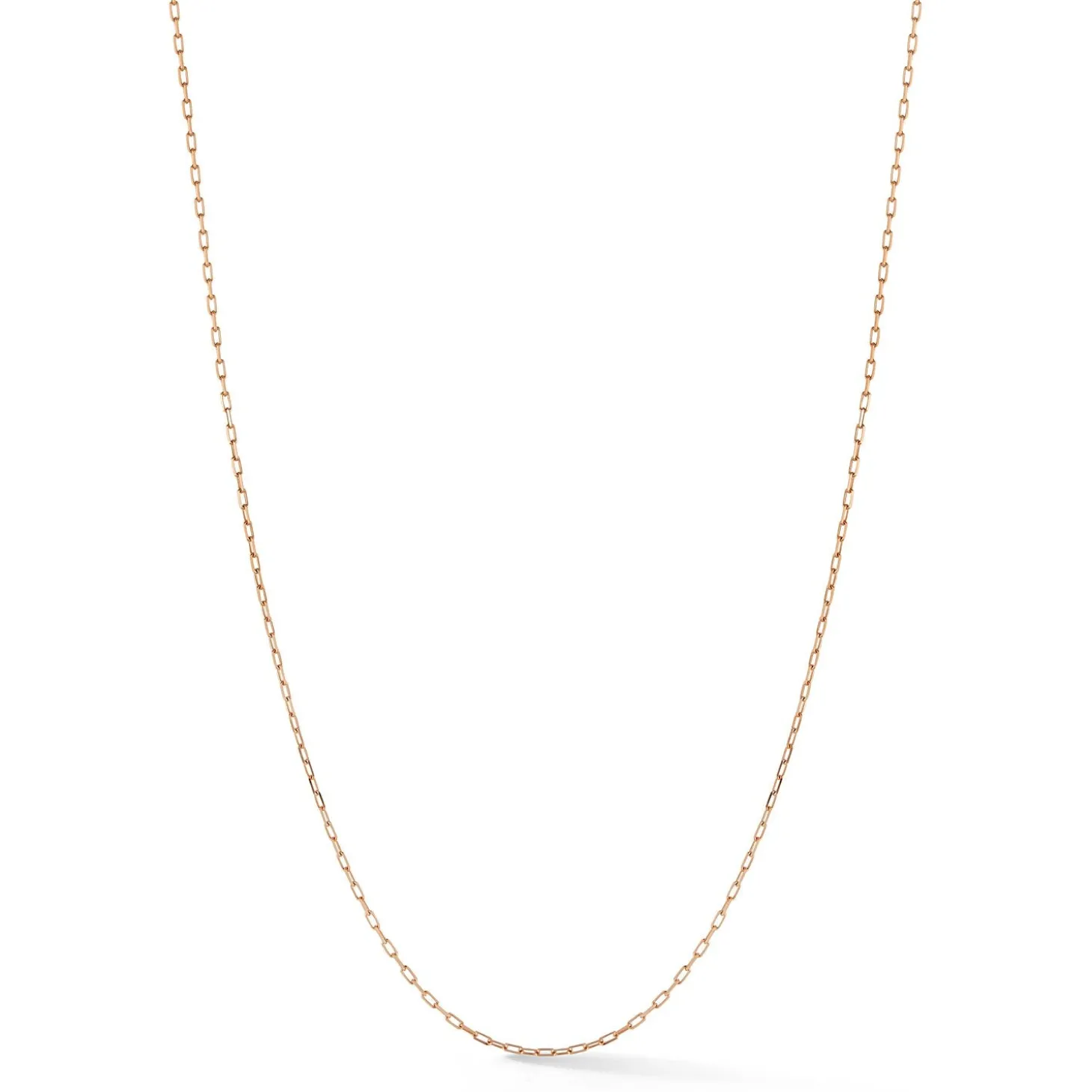 Rectangle Chain Necklace No. 40
