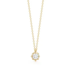 Sophisticate Diamond Solitaire Pendant