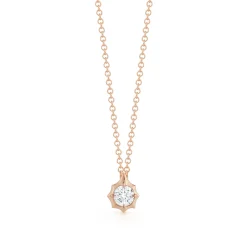 Sophisticate Diamond Solitaire Pendant