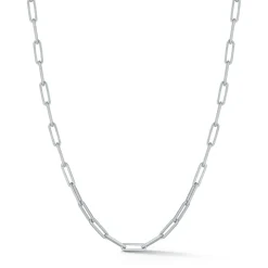 Tatum Rectangle Chain Necklace, Sale