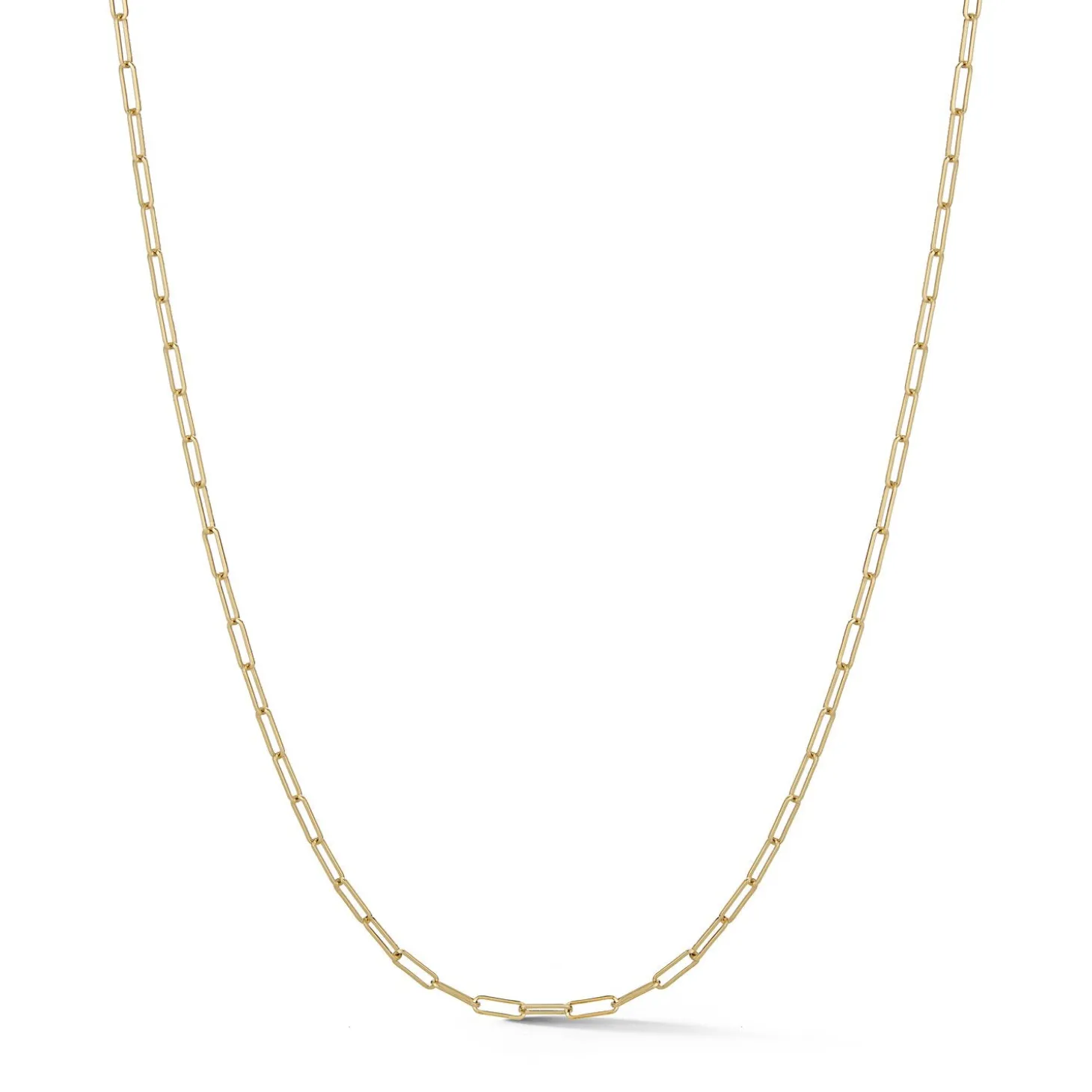 Tatum Small Rectangle Chain Necklace
